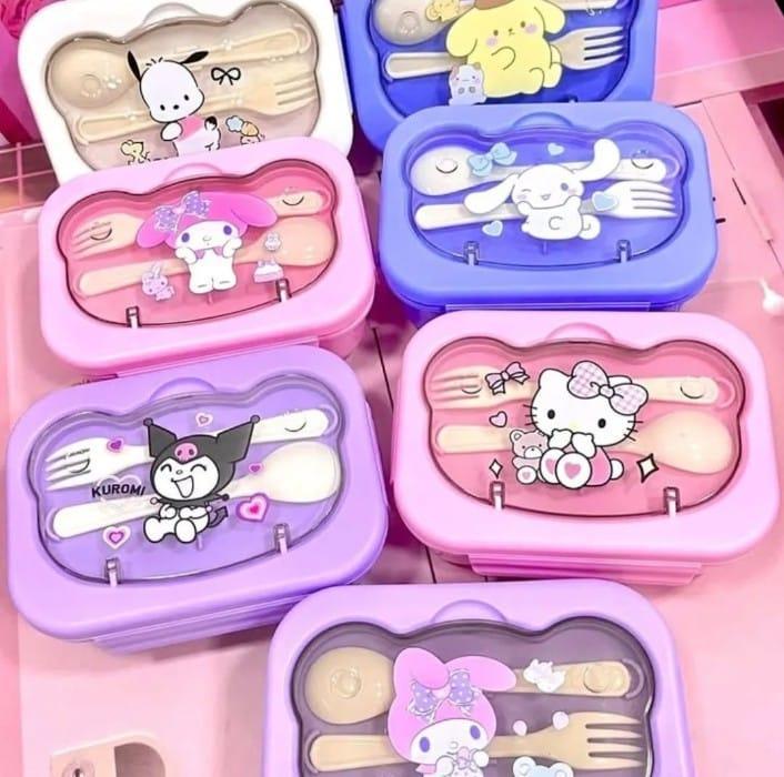 Kids Bento Box 450ml ABS Plastic Food Safe