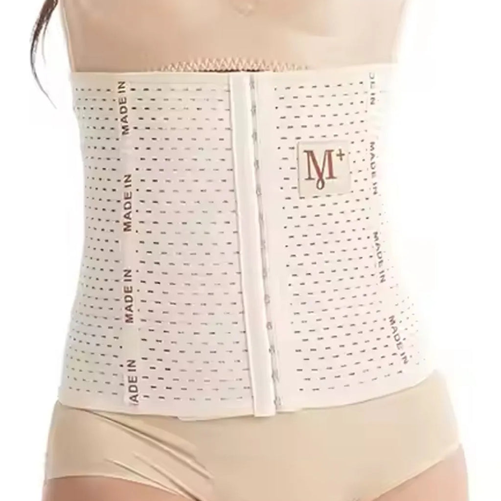 M + Belly Belt 6 Hooks Body Shaper & Tummy Controller ~ Size : 3XL ~ Color : Skin