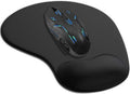 Premium Ergonomic Gaming Mouse Pad with Wrist Support �Non-Slip Base & Comfortable Memory Foam Design (Random Color)
