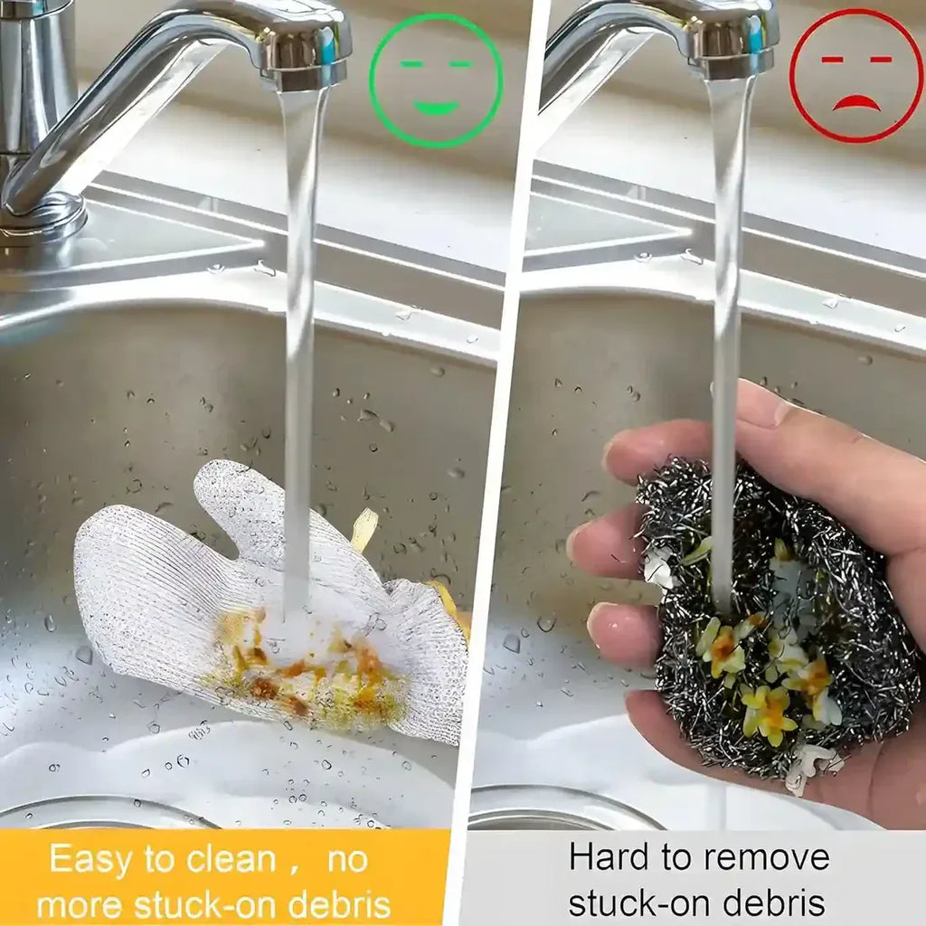 Title: Heavy-Duty Silver Heat-Resistant Oven Mitts �Professional Grade Kitchen Safety (Pair)