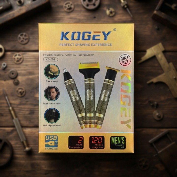 Kogey KG-558 3-In-1 Grooming Kit