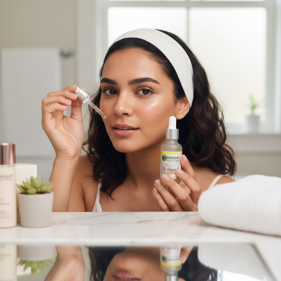 Garnier Skin Naturals Vitamin C Booster Serum 30ml �Bright Complete 30x Vitamin C Formula For Glowing, Spot-Free, And Radiant Skin