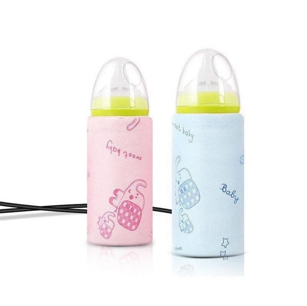 Portable USB Feeder Warmer Pouch | 42?C Constant Heating | Easy-to-Carry | Random Design