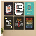 Set of 6 Wooden Photo Tile Wall Art Frames (8?11 Inches) �Premium MDF Spiritual Wall D?or with Easy Stick Back