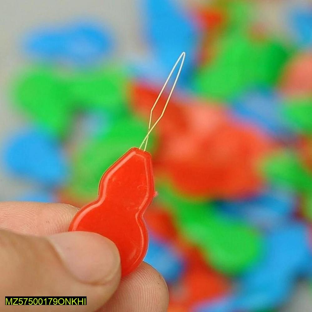 Automatic Needle Threader 6 Pcs Plastic Colorful