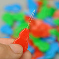 Automatic Needle Threader 6 Pcs Plastic Colorful