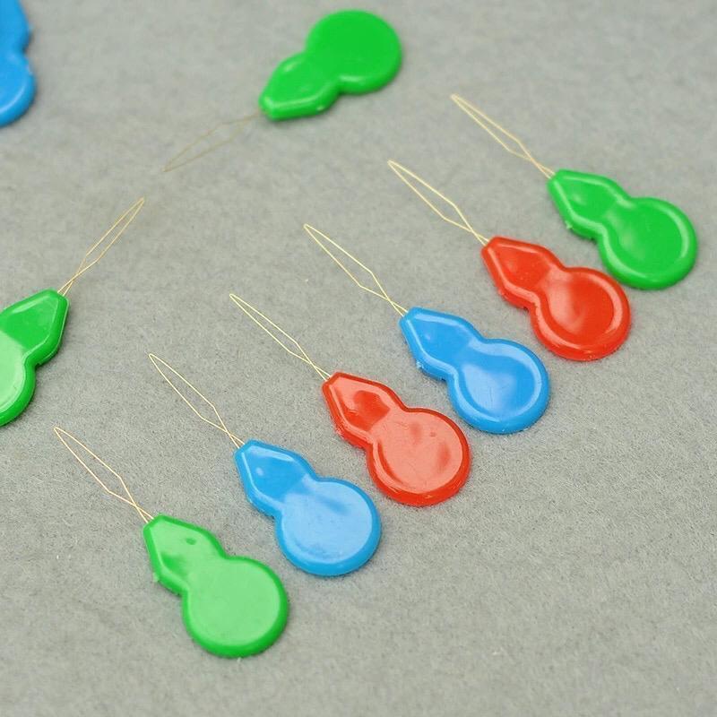 Automatic Needle Threader 6 Pcs Plastic Colorful