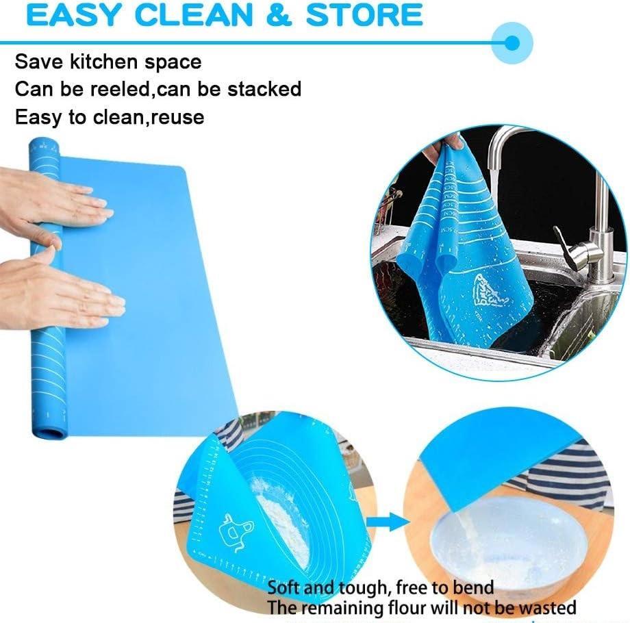 Silicone Dough Mat 150x45cm Non-Stick Heat Resistant