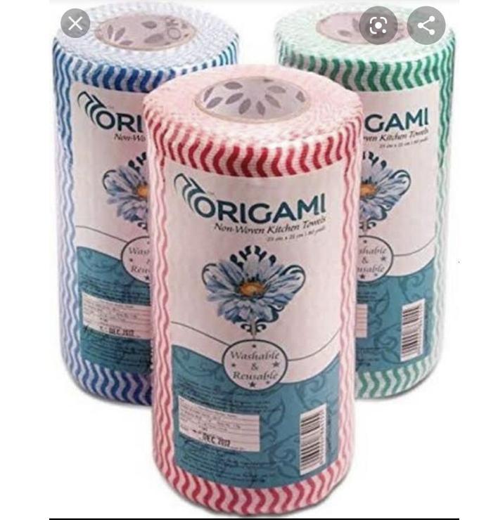 Stylish Kitchen Towels Non-Woven Zigzag Pattern