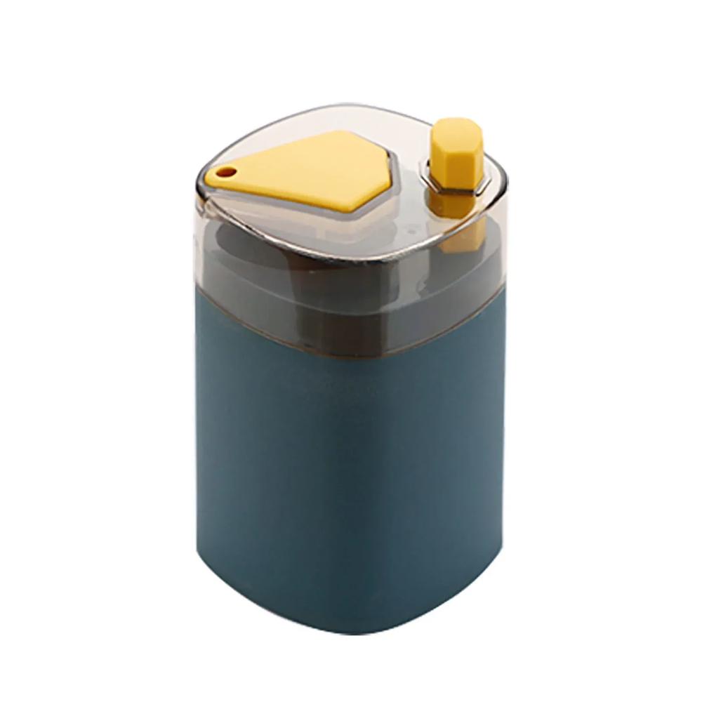 Automatic Toothpick Dispenser Dark Blue Plastic 150Pcs
