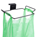Stainless Steel Trash Bag Holder Black 10lb Clip