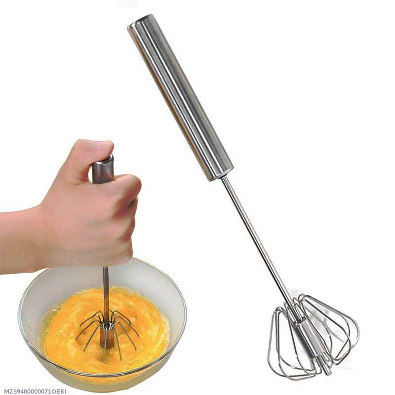 Stainless Steel Hand Mixer Silver Modern Kitchen