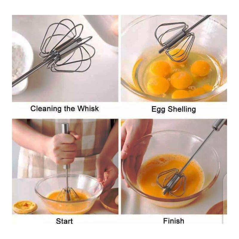 Stainless Steel Hand Mixer Silver Modern Kitchen