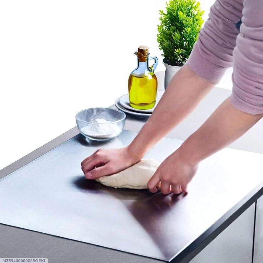 Stainless Steel Cutting Board 40x48cm Non-Stick