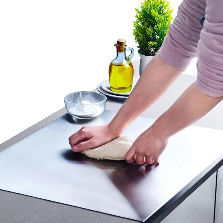 Stainless Steel Cutting Board 40x48cm Non-Stick