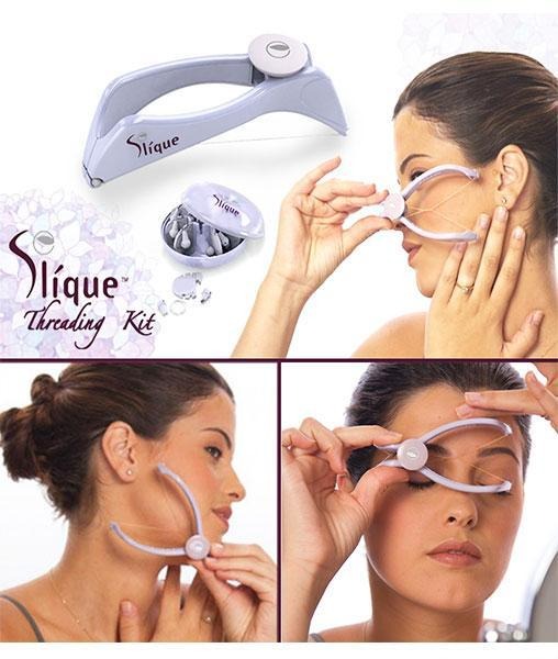 Sildne Hair Threading Machine For Women Eyebrows Flawless Hair Remover Facial Threader Tool