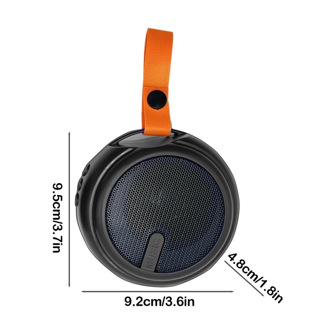 X-316 Mini Bluetooth Speaker �Multi-Function Portable Wireless Outdoor Speaker with USB, TF Card & FM Radio (Random Color)