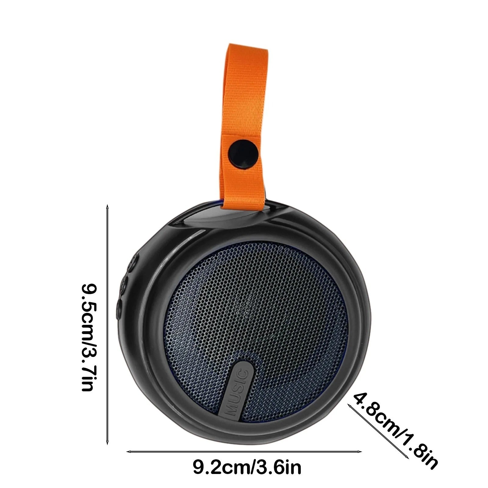 X-316 Mini Bluetooth Speaker �Multi-Function Portable Wireless Outdoor Speaker with USB, TF Card & FM Radio (Random Color)