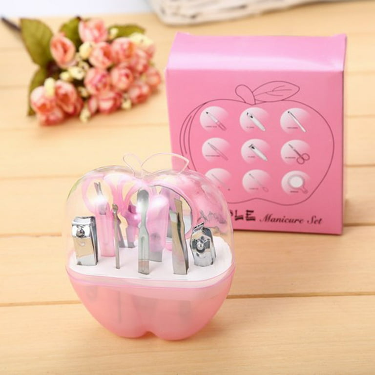 8 Pcs Apple Manicure Set ABS Plastic – photo 2