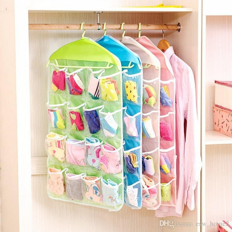16-Pocket Multifunction Hanging Storage Bag