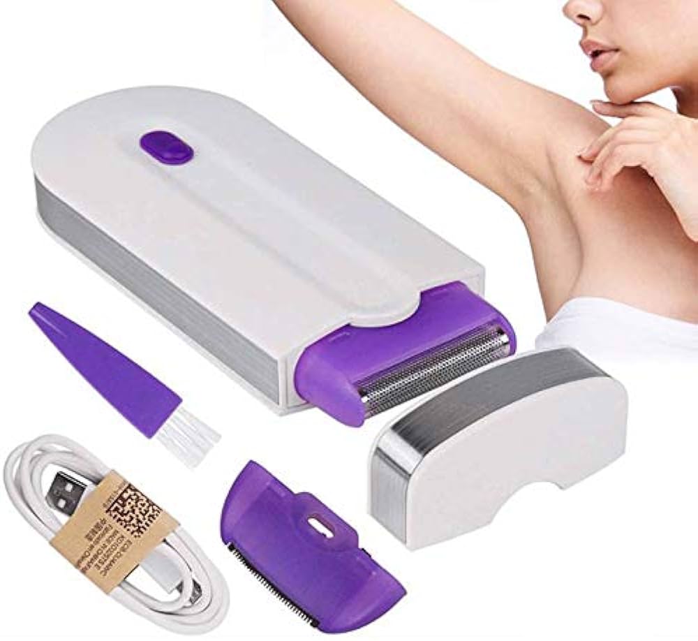 Rechargeable Yes Hair Remover Machine for Women �Finishing Touch Electric Hair Removal Tool for Smooth Skin