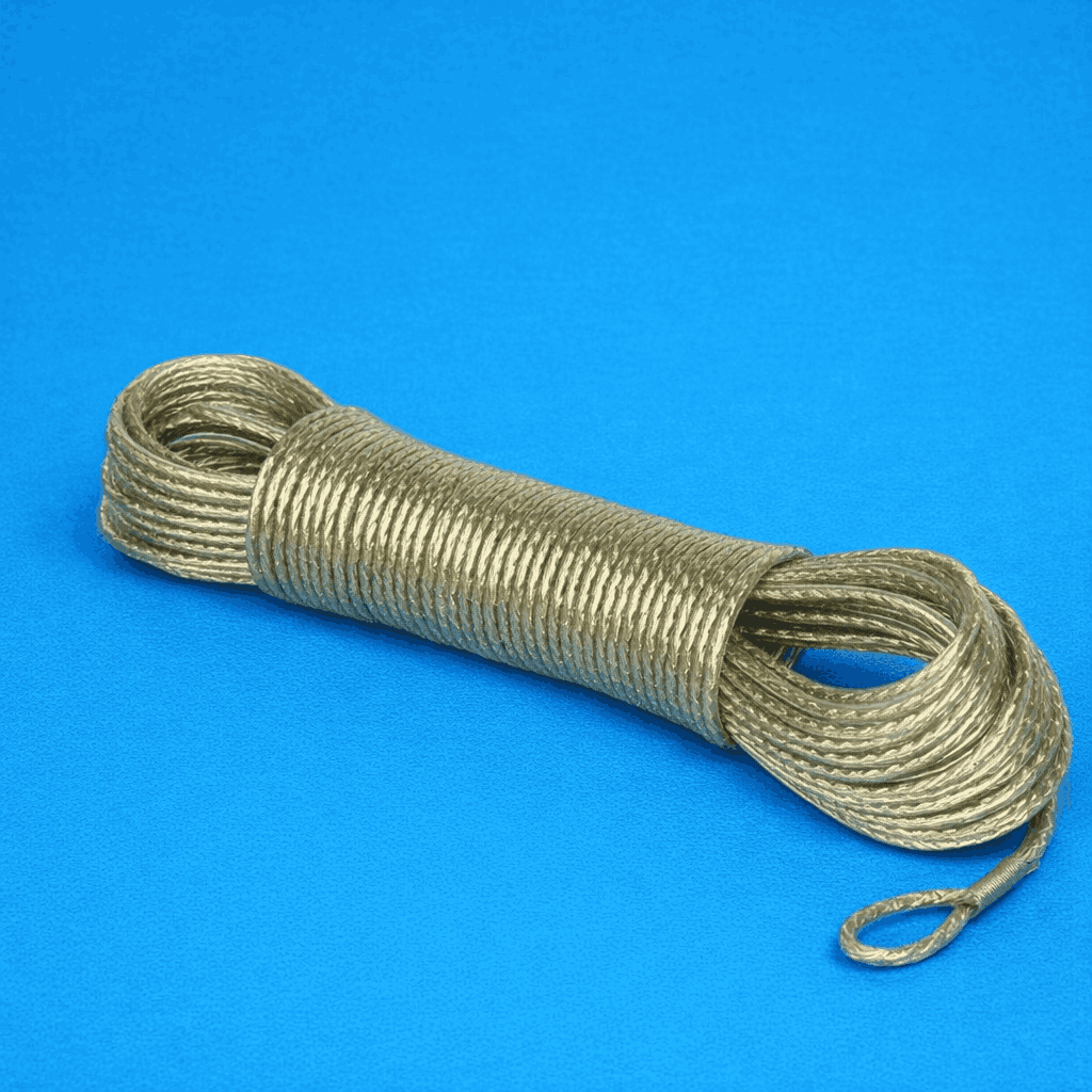 PVC Clothes Line 20M With Hooks | Heavy Duty Galvanized Steel Core Laundry Wet Rope | Durable PVC Coated Clothesline Wire