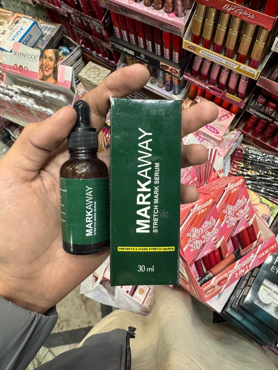 Markaway Advanced Stretch Mark Serum �Clinic-Tested Formula for Prevention & Fading | Retinol, Hydroquinone, & AHA/BHA-Free