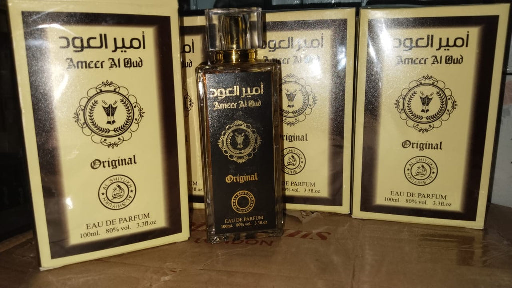 Ameer Al Oud Original Eau De Toilette �Intense Oud Unisex Spray 100ml, Long-Lasting Premium Fragrance