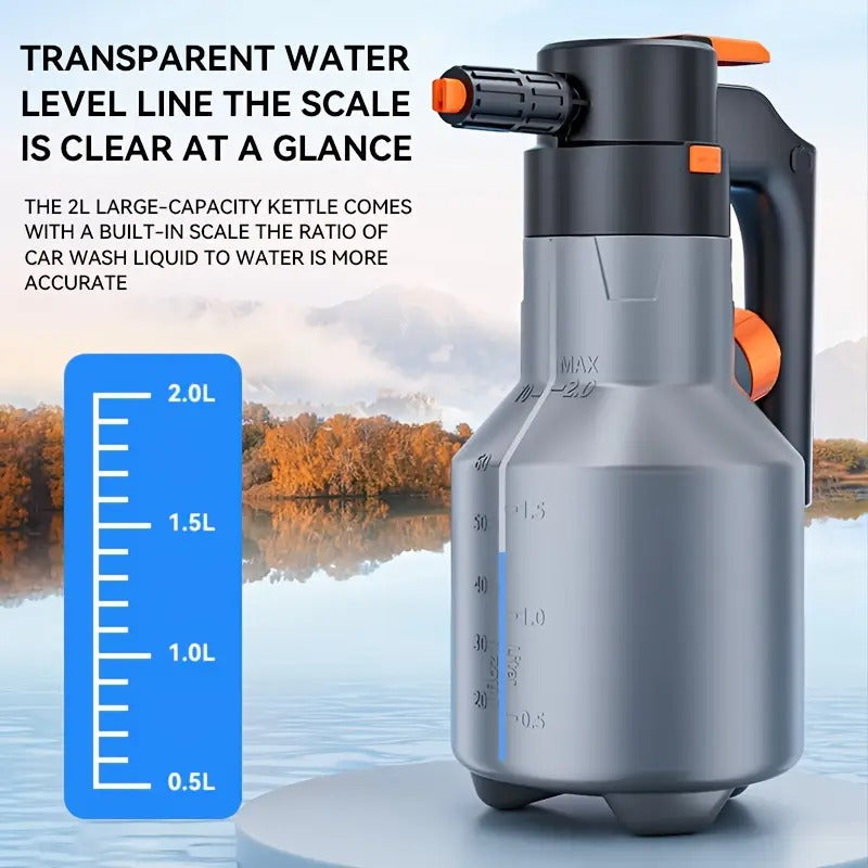 2L Electric Foam Sprayer Handheld Pump – photo 5