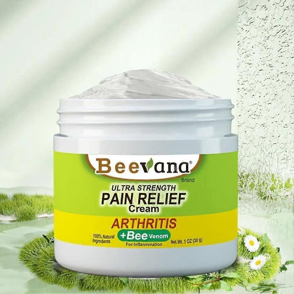 Beevana Ultra Strength Pain Relief Cream With Bee Venom For Arthritis And Inflammation 30g