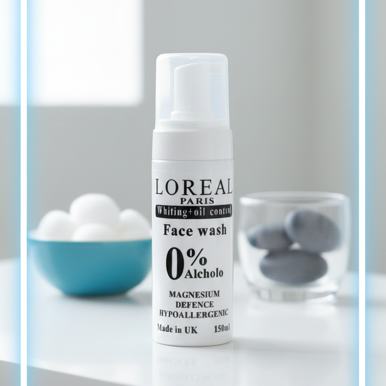 L'Or?l Paris Magnesium Defence Hypoallergenic Face Wash (150ml)