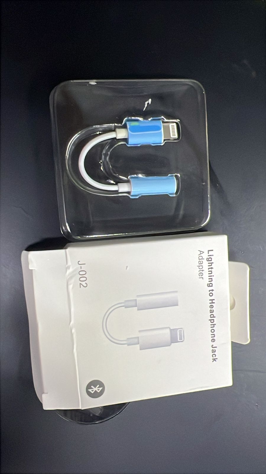 iPhone Lightning to Headphone Jack Adapter | Single Handfree Connector for Apple iPhones