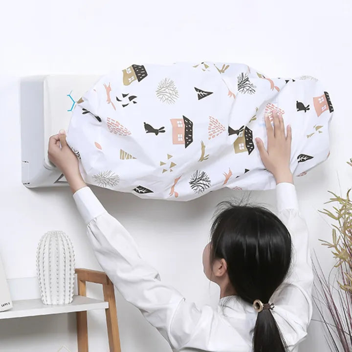 Ac Protective Dust Cover Cute Cartoon Printing – photo 1