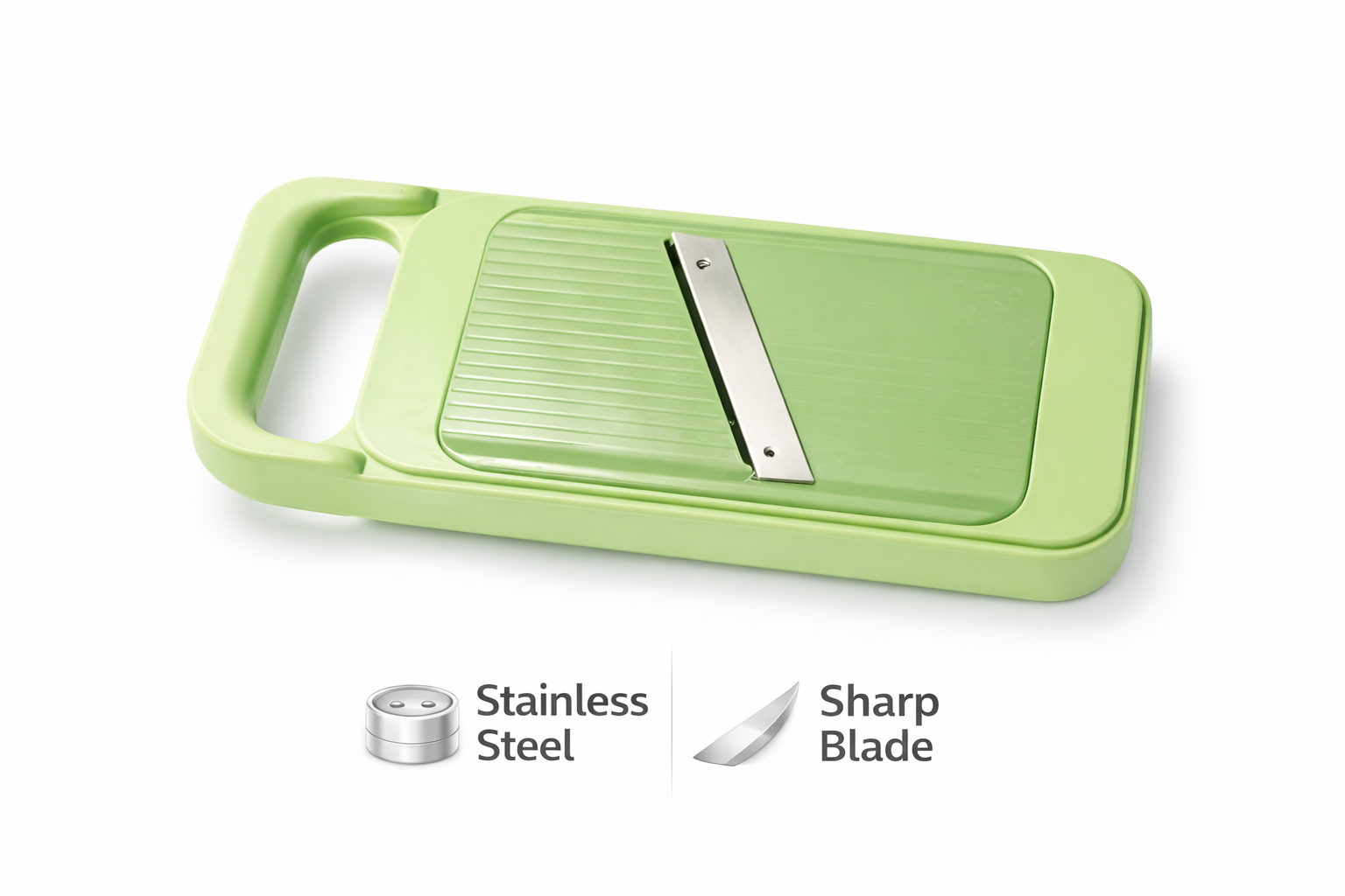 5-in-1 Multi Grater & Mandoline Slicer with Storage Box �Stainless Steel Blades Vegetable & Fruit Cutter