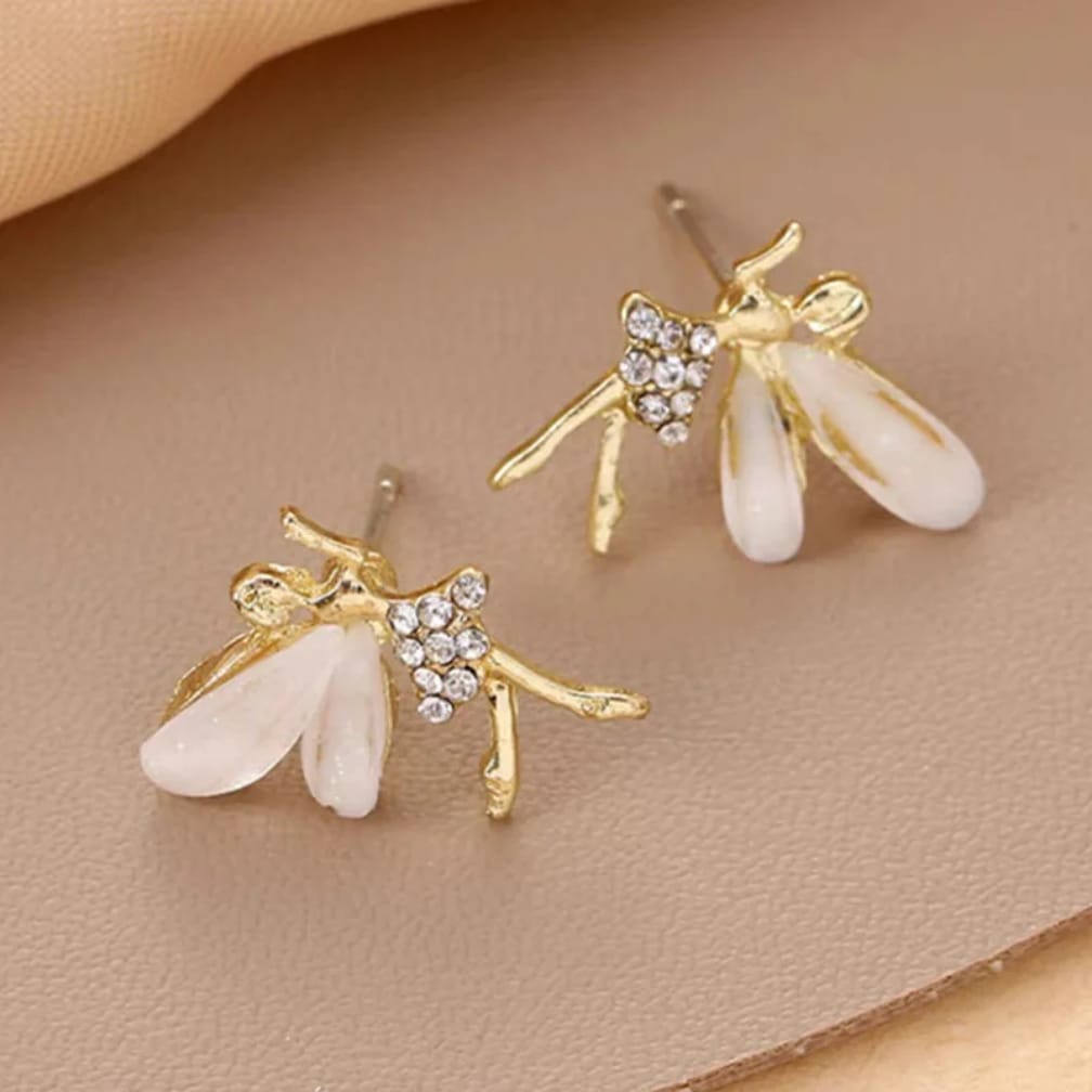 Korean-Style Fairy Stud Earrings – photo 1