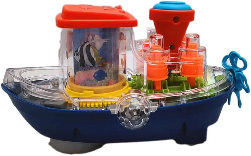 Gear Ship Bump and Go Toy – photo 4