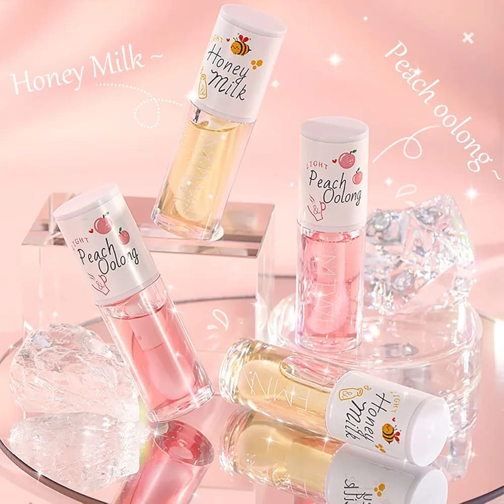 Big Brush Lip Oil �Hydrating Liquid Lip Gloss With Smooth Finish, Nourishing Formula In Beautiful Shades Of Pink For Soft And Glossy Lips
