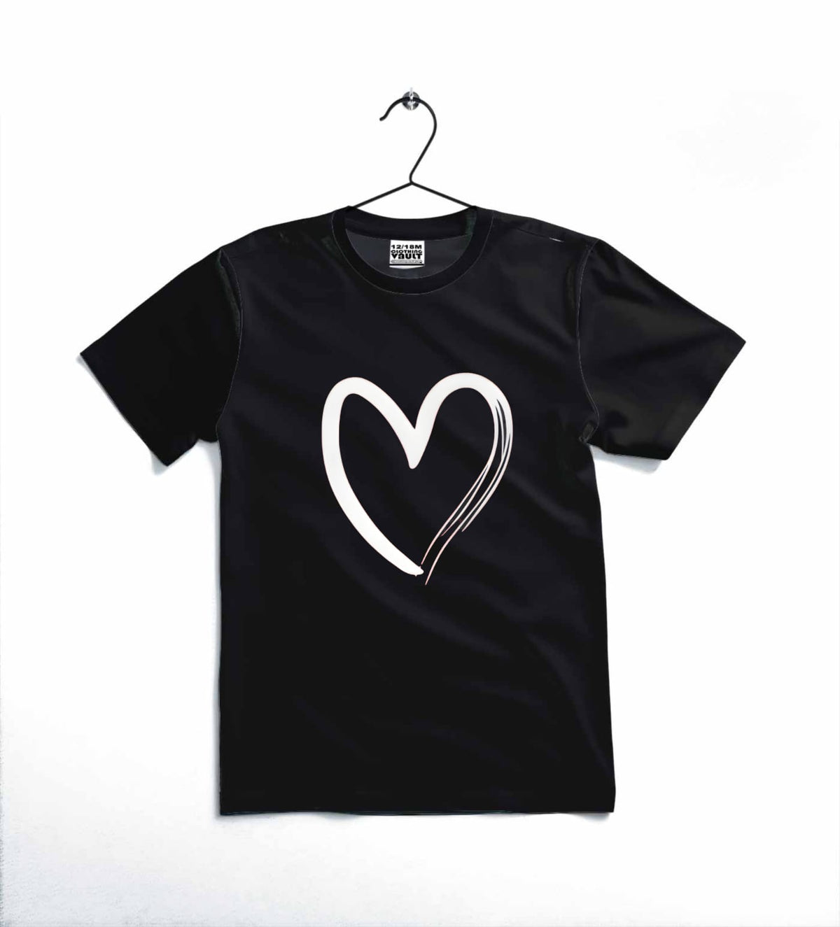 Heart Printed Kids T-Shirt – photo 1