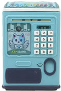 Creative Money Box ATM Machine | Password & Fingerprint Protection | Kids Savings Bank | Music & Auto Roll ( Random Colour And Design)