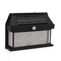 Solar Interaction Wall Lamp Outdoor Motion Sensor Light Solar Powered LED Wall Light Waterproof