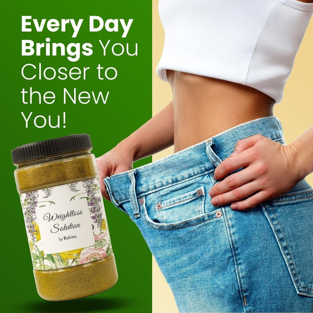 Rubina Weight Loss Powder �Natural Slimming Herbal Formula | Fat Burner & Metabolism Booster 100gram