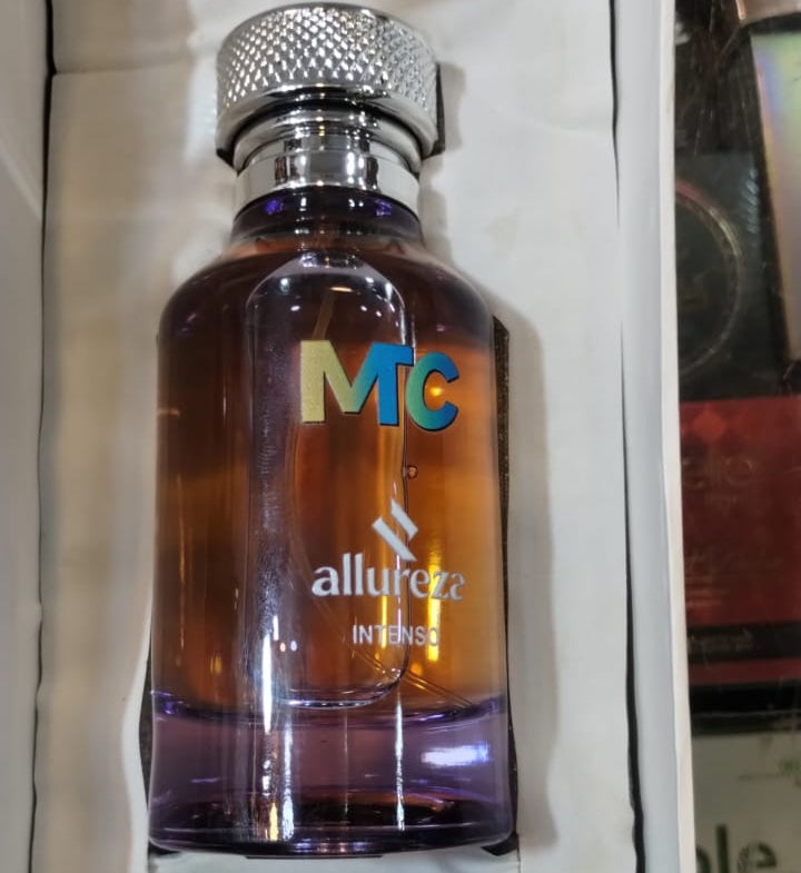 MTC Allureza Intenso Perfume Premium Quality Elegant Fragrance Long Lasting - 100ML