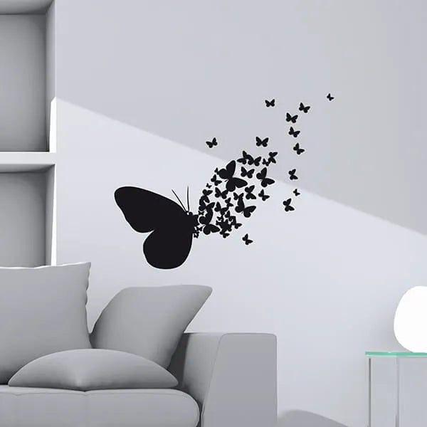 Flying Butterfly Wooden Wall Decor  Butterflies  WALL Decor
