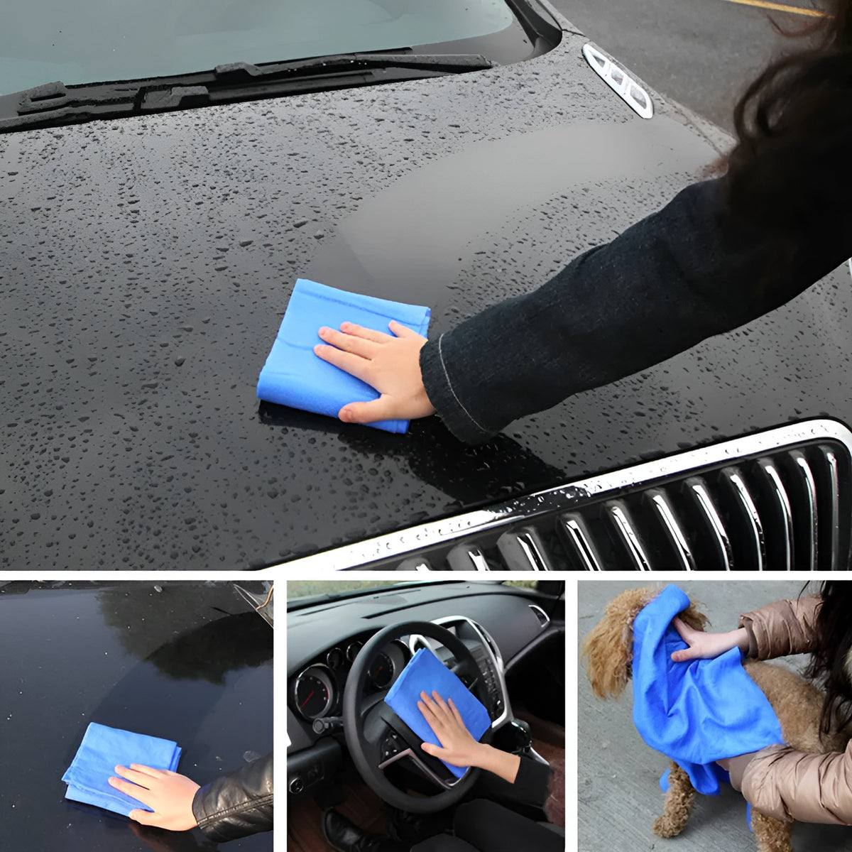 Clean Cham Absorbant Car, Home Cleaning Synthetic – photo 1