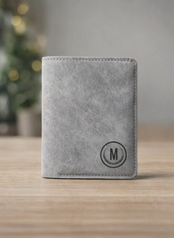 M Men's Premium Leather Wallet
