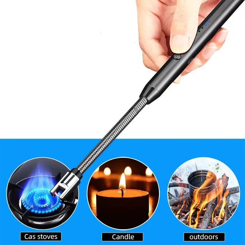 Plasma Electric Lighter �USB Rechargeable Flameless Windproof Arc Lighter