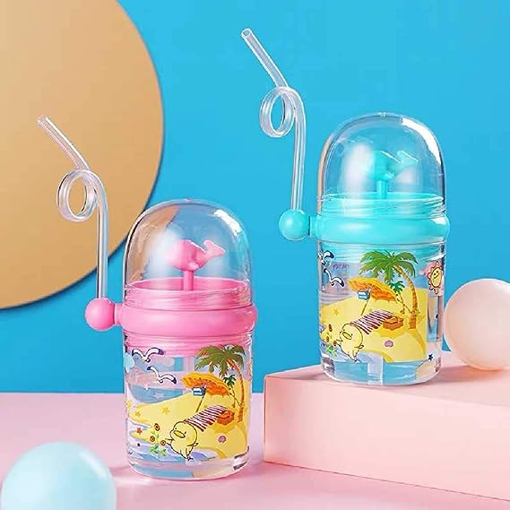Children Whale Spray Cup Sippy Bottle Cartoon – photo 3