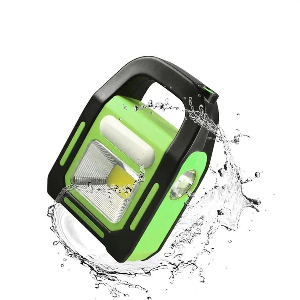 Hurry Bolt Emergency Rechargeable LED Light With Solar Panel USB Charging Built In Battery Trend Product