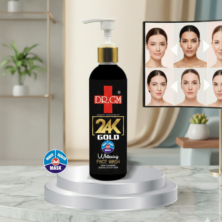 DR.GM Face Wash 24K Gold For Brightening And Refreshing Skincare