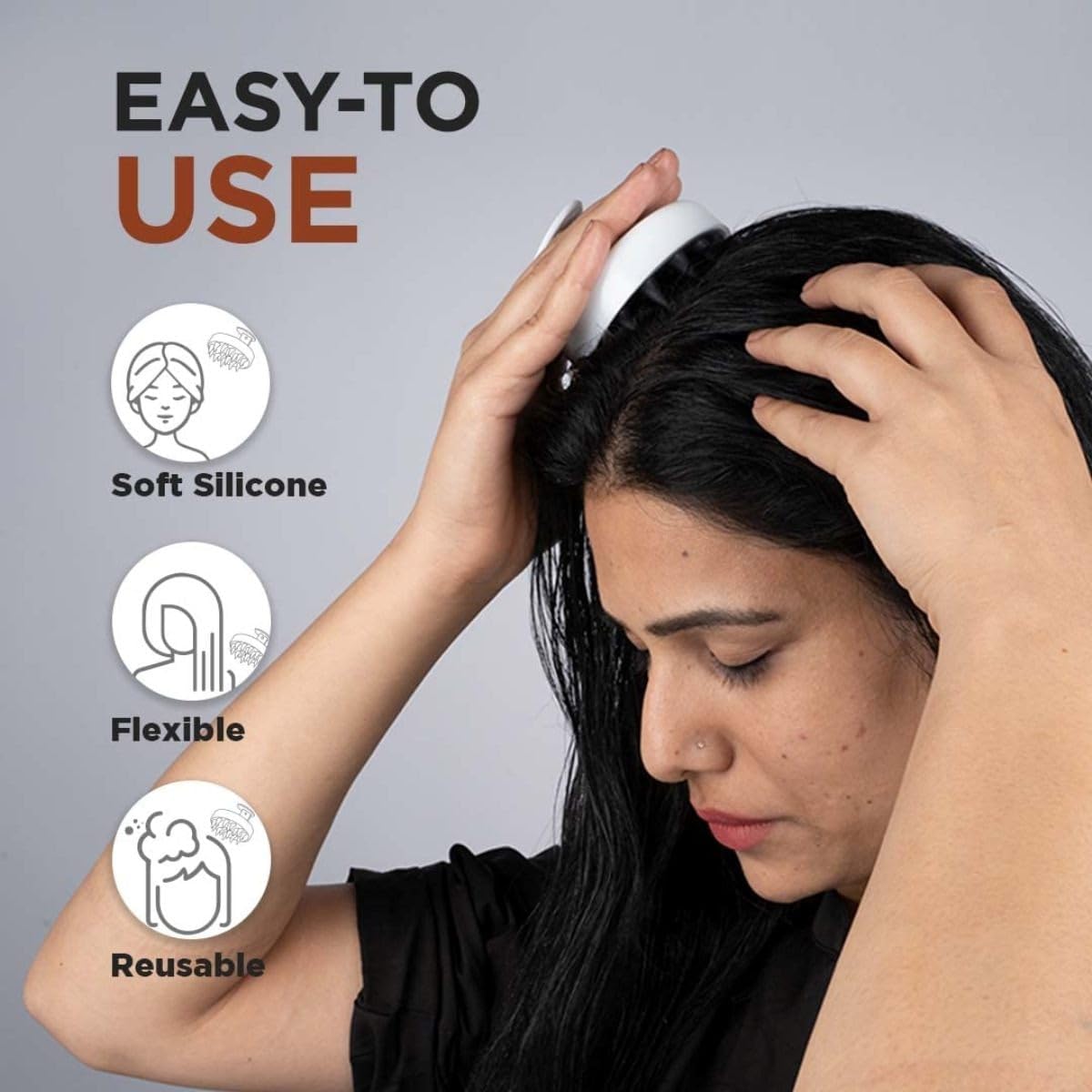 1 Piece Scalp Shampoo Massager Brush – photo 4